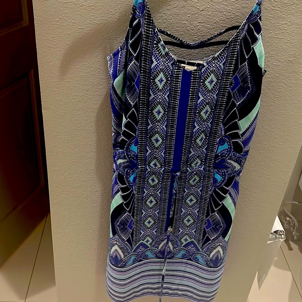Cute vacay blue hobo dress